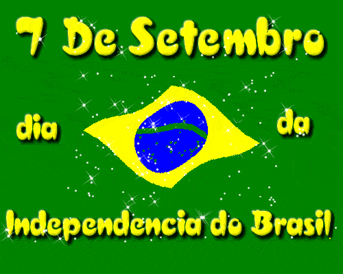 7 de setembro dia da independência do Brasil!